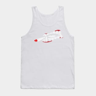 scary teeth face mask Tank Top